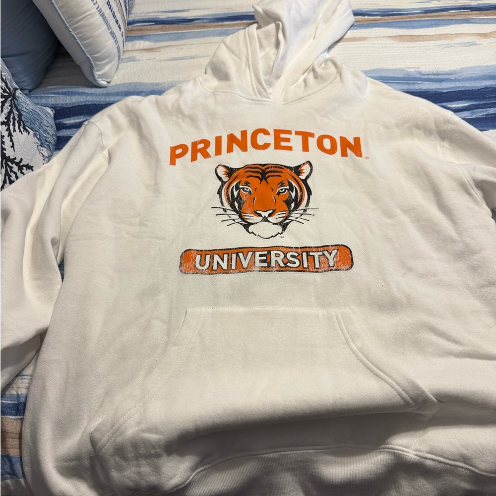 Source Unknown Princeton University White Hoodie